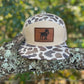 Duck Dog - “Old’s Cool” Camo Flatbill Snapback - Lost Hat Co. 7 panel: Old’s Cool Slough