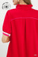 Red Polo Knit Dress