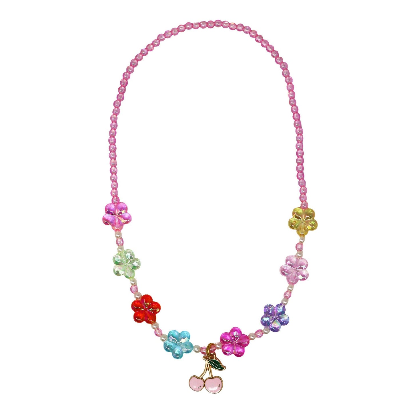BFF Cherry Friendship Necklace Set