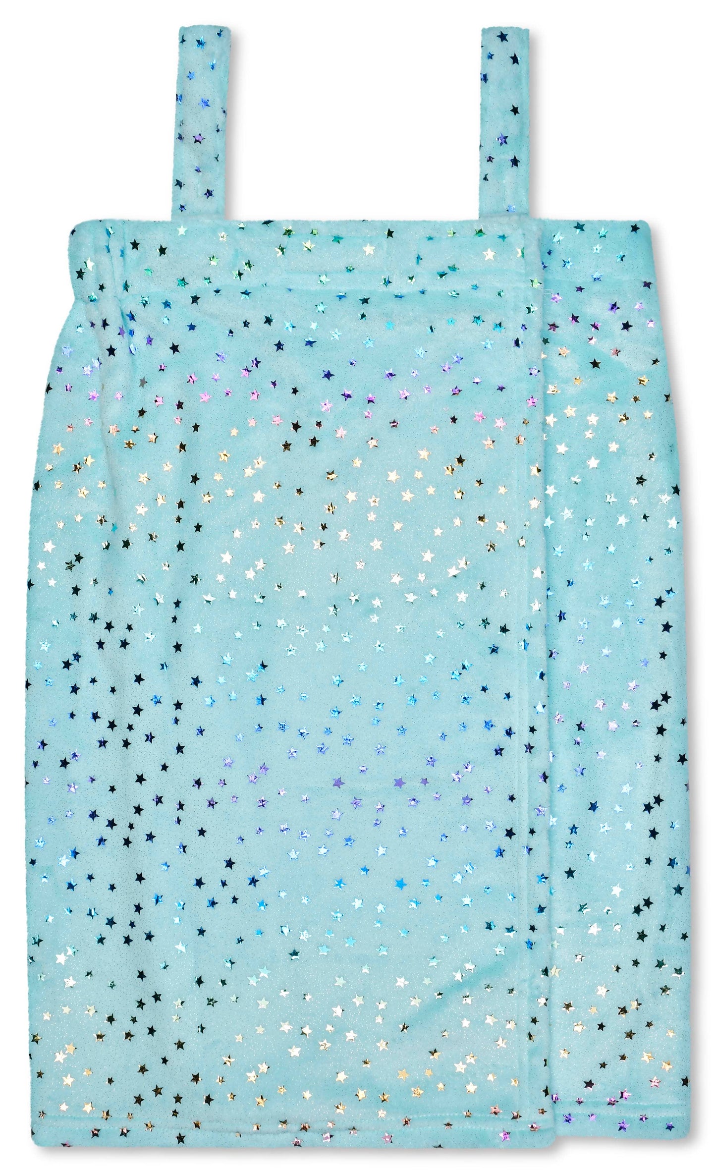 BLUE FOIL STARS SPA WRAP