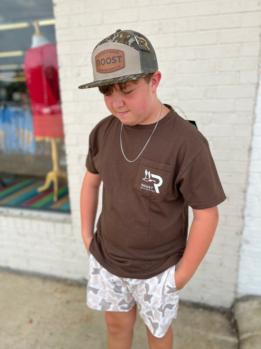 Roost Brown Lab Stamp Tee