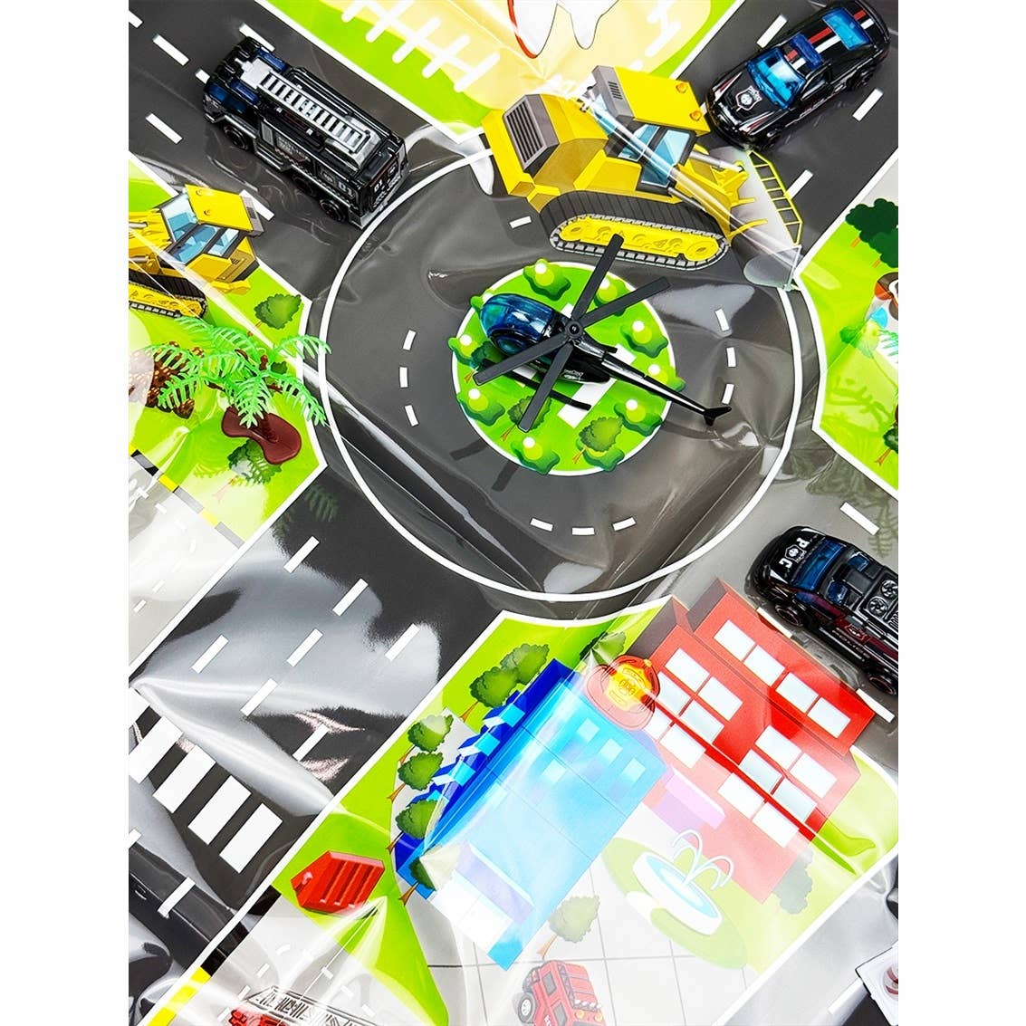Kids Metal Alloy Police  Cars Series Toys