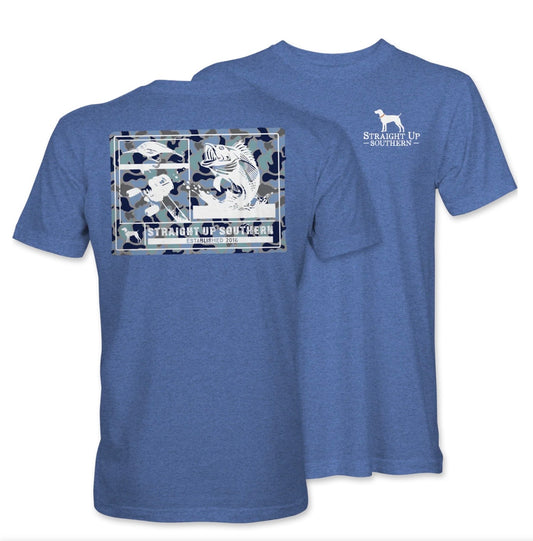 Bass Camo Patch Tee