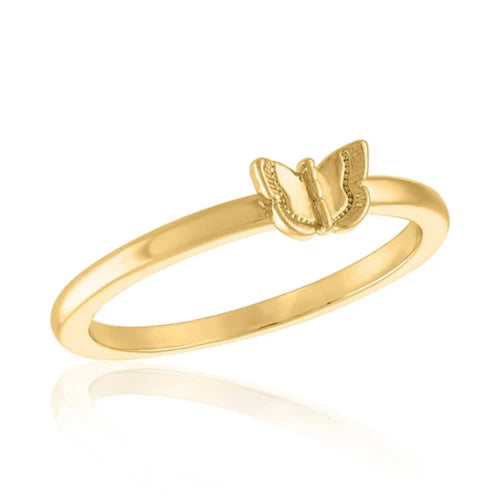 Butterfly Gold Ring