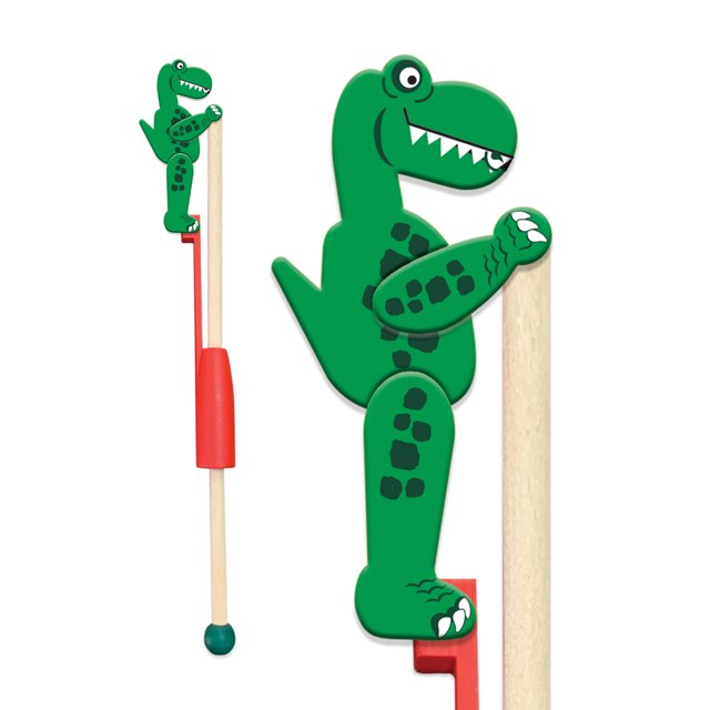 Animal Acrobats - An Animal Themed Traditional Style Wooden Toy for Toddlers and Kids