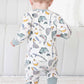 Catch of the Day Convertible Zip Romper