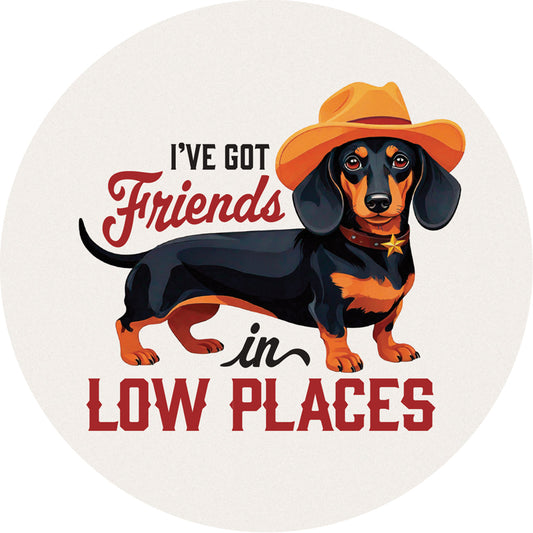 Car Coasters + Dachshund