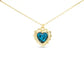 Birthstone Heart Necklaces