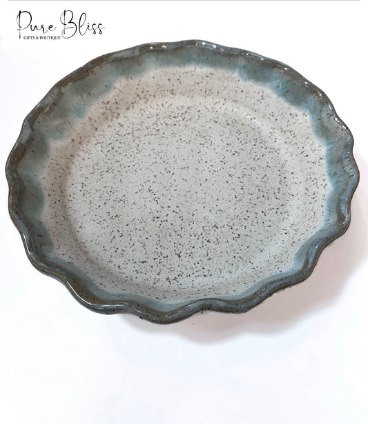 Bakery Pie Dish - Hydrangea