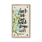 Don't Let the Hard Days Win Driftwood Happy Block