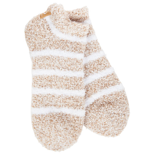 Cozy Low Socks + Heather Oatmeal