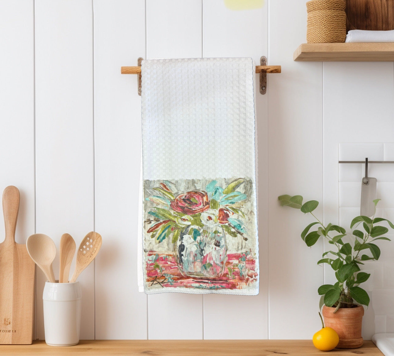 Mason Jar Tea Towel