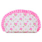 Pretty in Pink Oval Cosmetic Bag