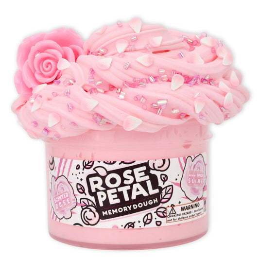 Rose Petal memoryDough - Butter Textured Slime