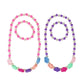 Rosy Candy Necklace & Bracelet Set