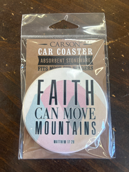 Faith - Car Coaster