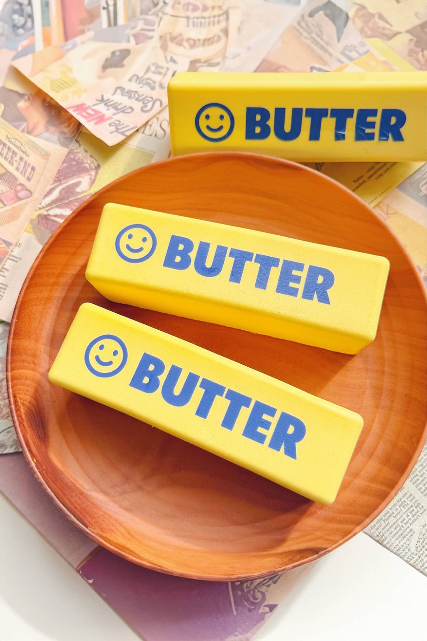 Butter Stick Toy: Yellow