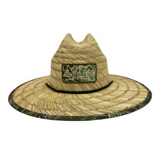 Straw Hat - Camo