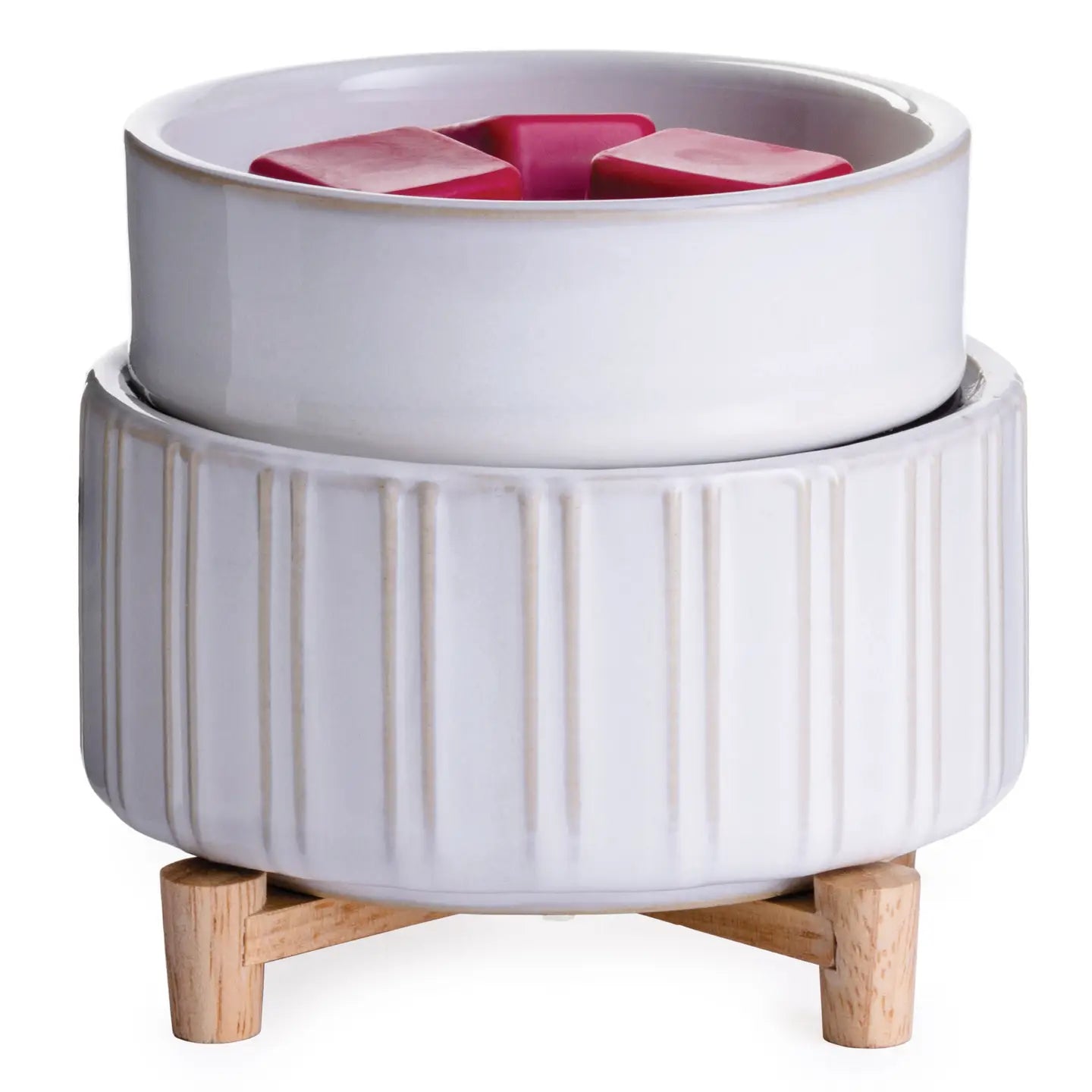 Ceramic Wood 2-in-1 Fragrance Warmer