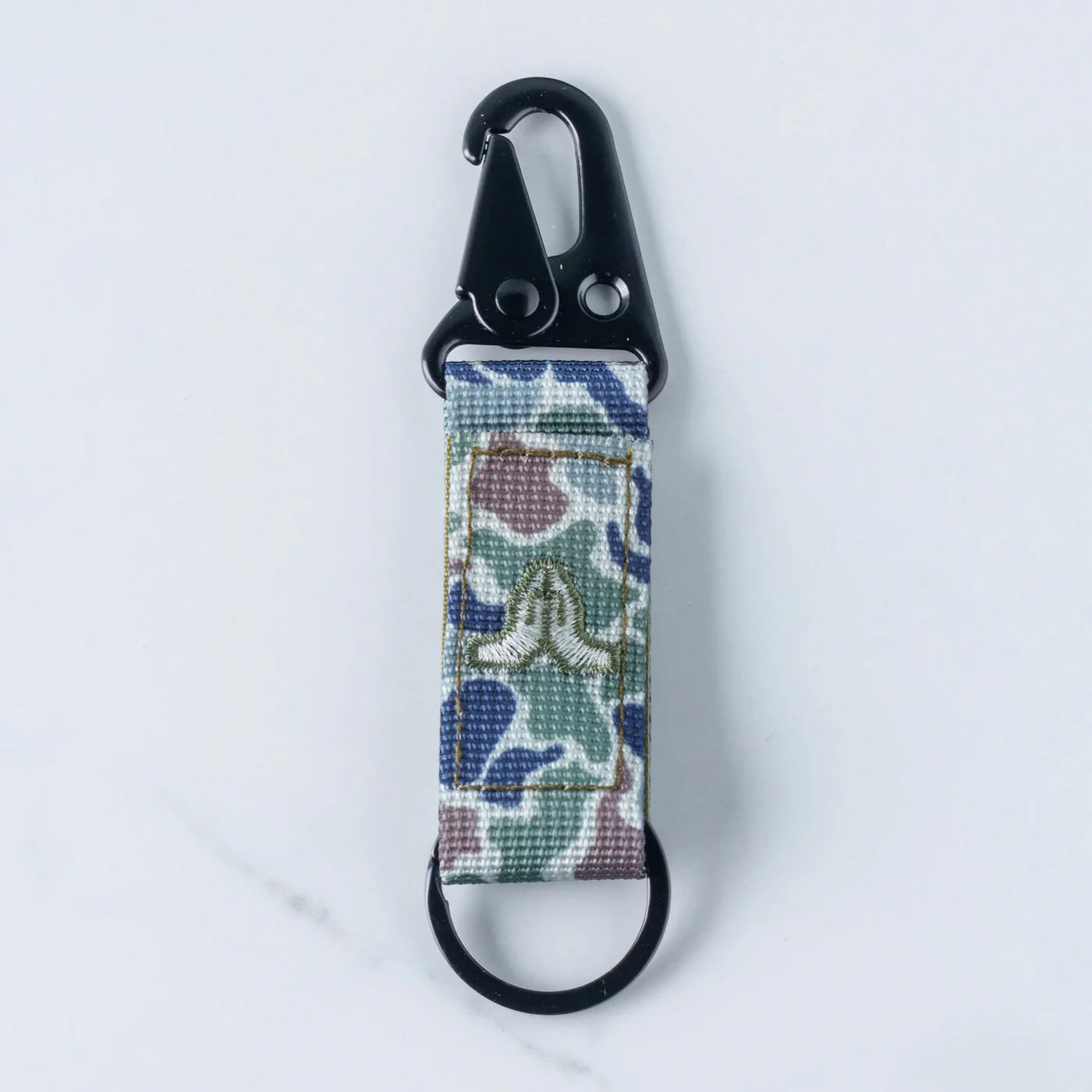 Tap To Pray - Tactical Carabiner Keychain - Moss Camo