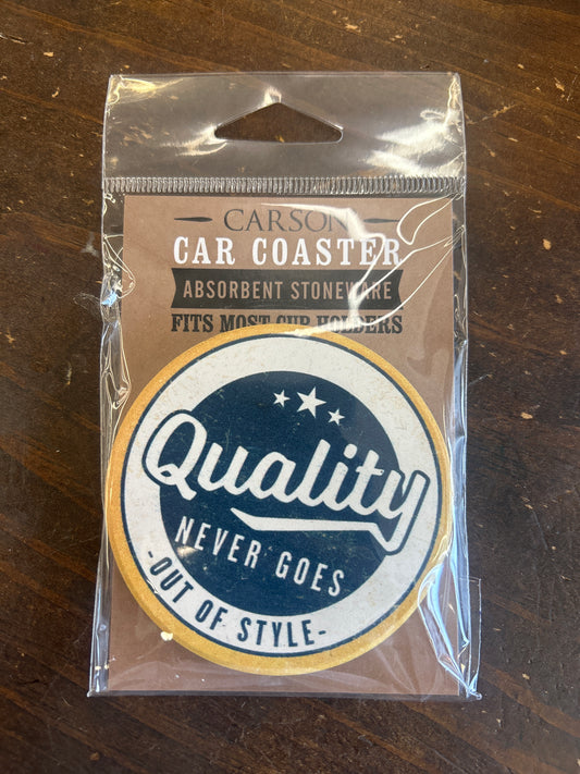 Quality - Car Coaster