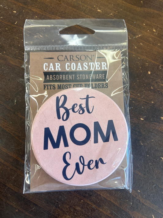 Best Mom - Car Coaster