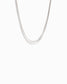 Five Layered Round Snake Chain Necklace: Gold