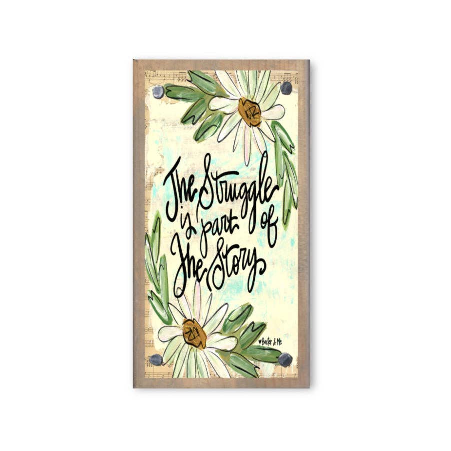 Struggle Story Driftwood Happy Block