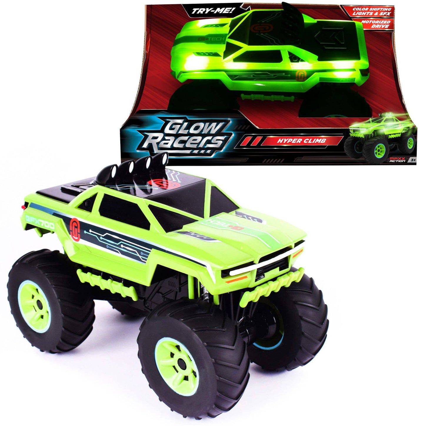 Maxx Action Off-Road Motorized Monster Truck