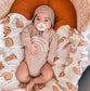 *NEW SIZE* Sweetie Soother™ Pacifier Sets (2-pack): 6-18M Toast + Buttercream