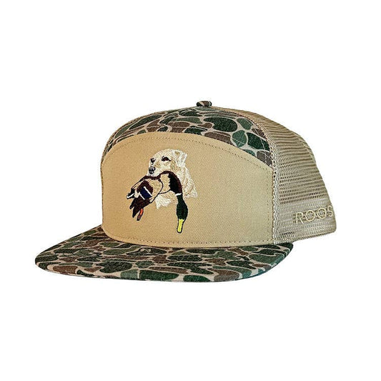 Roost Camo 7 Panel Lab W/ Duck Hat
