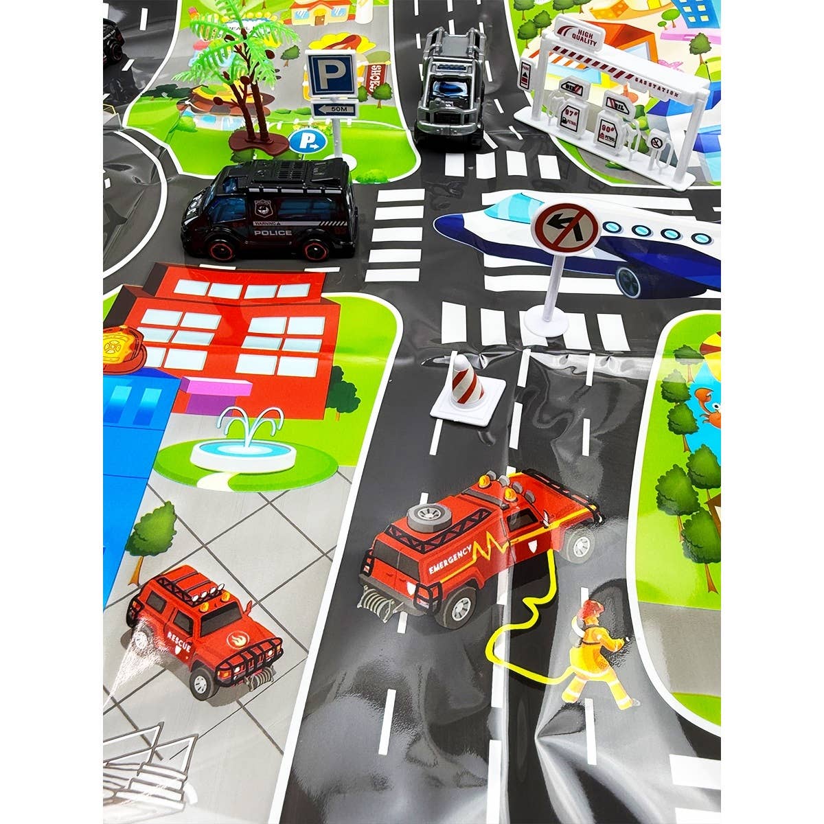Kids Metal Alloy Police  Cars Series Toys