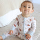 Tiny Touchdowns Convertible Zip Romper