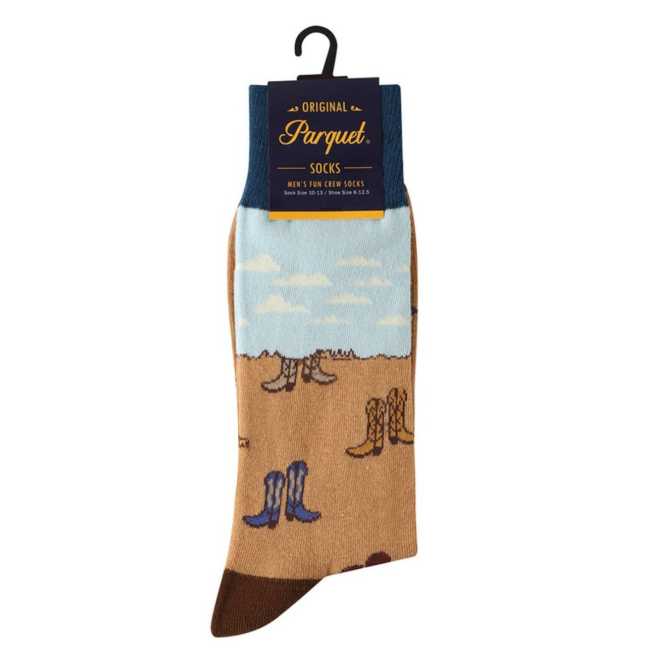 Men's Cowboy Boot Novelty Socks