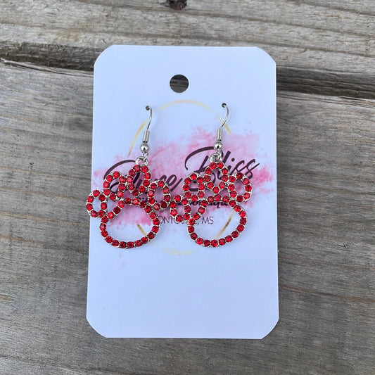 Cougar Paw Print Earrings
