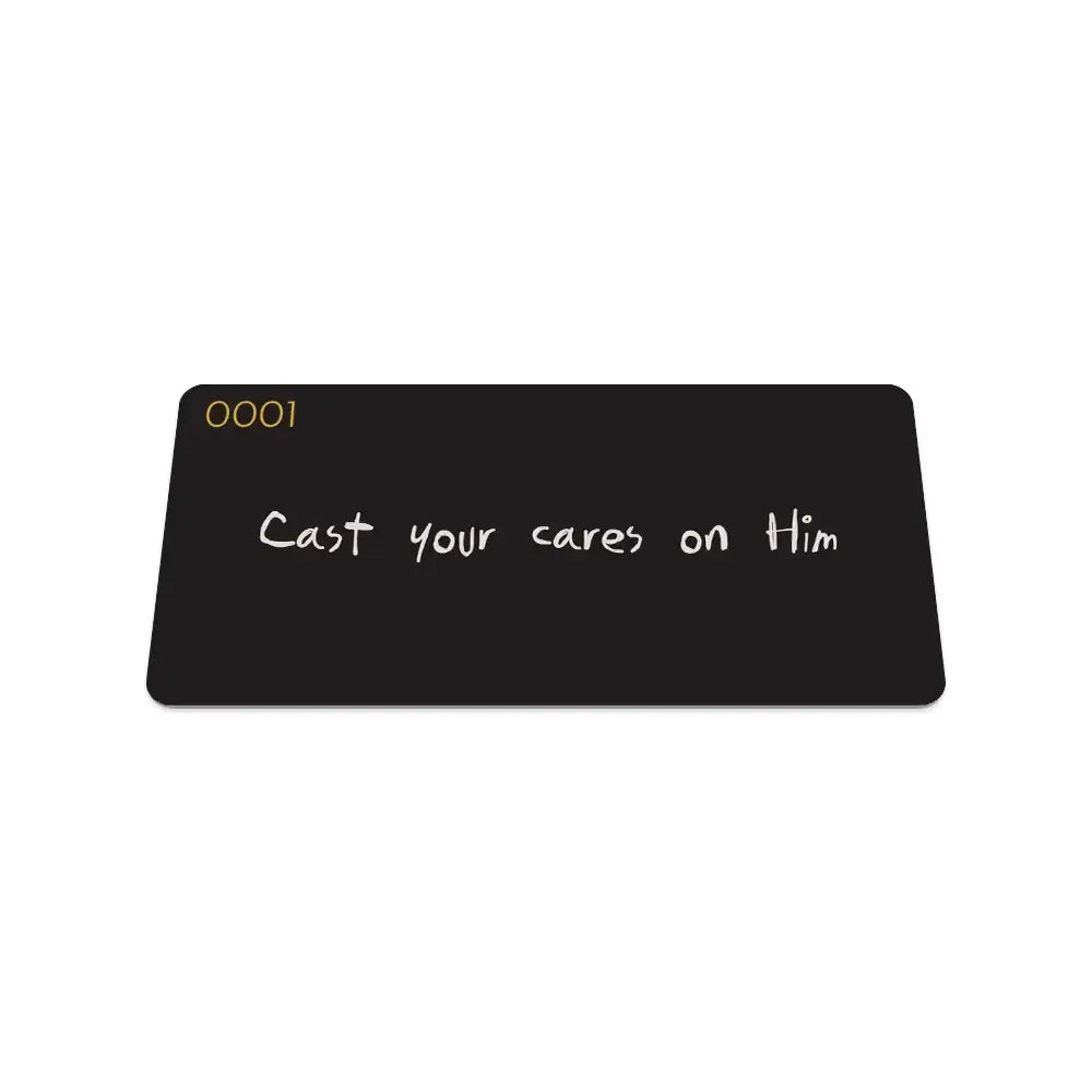 Inspirational Bracelet - Cast Your Cares On Him