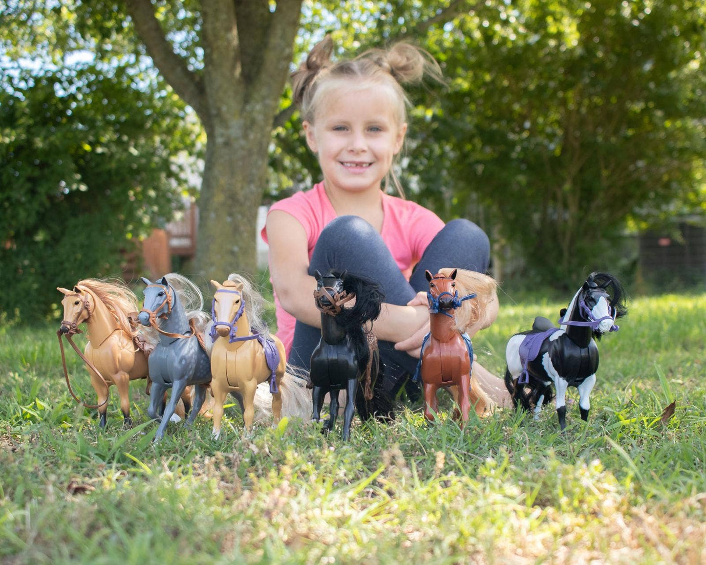Blue Ribbon Champions Deluxe Horses Playsets Assorted Styles