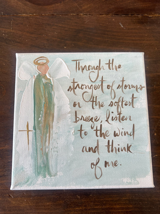 Think Of Me Canvas