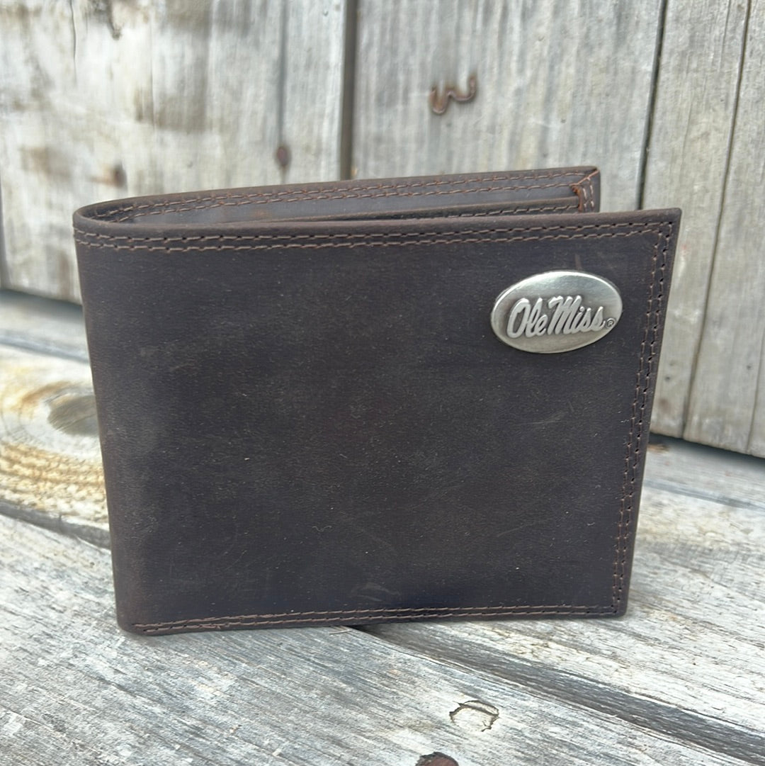 Zep-Pro + Crazy Horse Light Brown Passcase Wallet