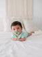 *NEW SIZE* Sweetie Soother™ Pacifier Sets (2-pack): Mint + White Cables