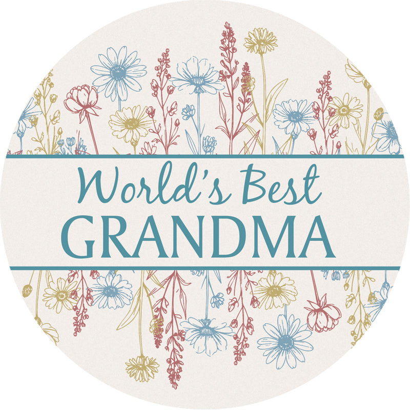 Car Coasters + Best Grandma