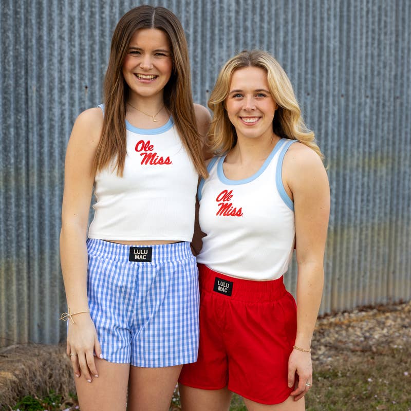 Lulu Mac Ole Miss: White