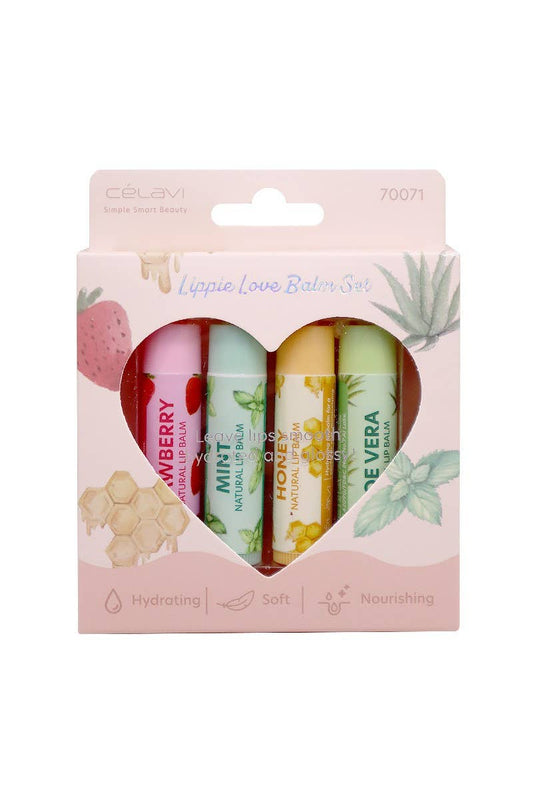 Celavi Lippie Love Lip Balm Set