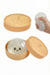 Slow Rise Relieve Pressure Mystery Duck Dumpling Squishy Toy: Blossom Steamed Bun Dumplings / ONE SIZE