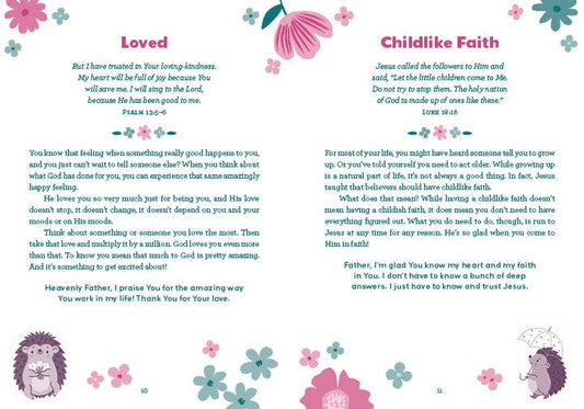 God Is So Good: Devotions and Prayers for Girls