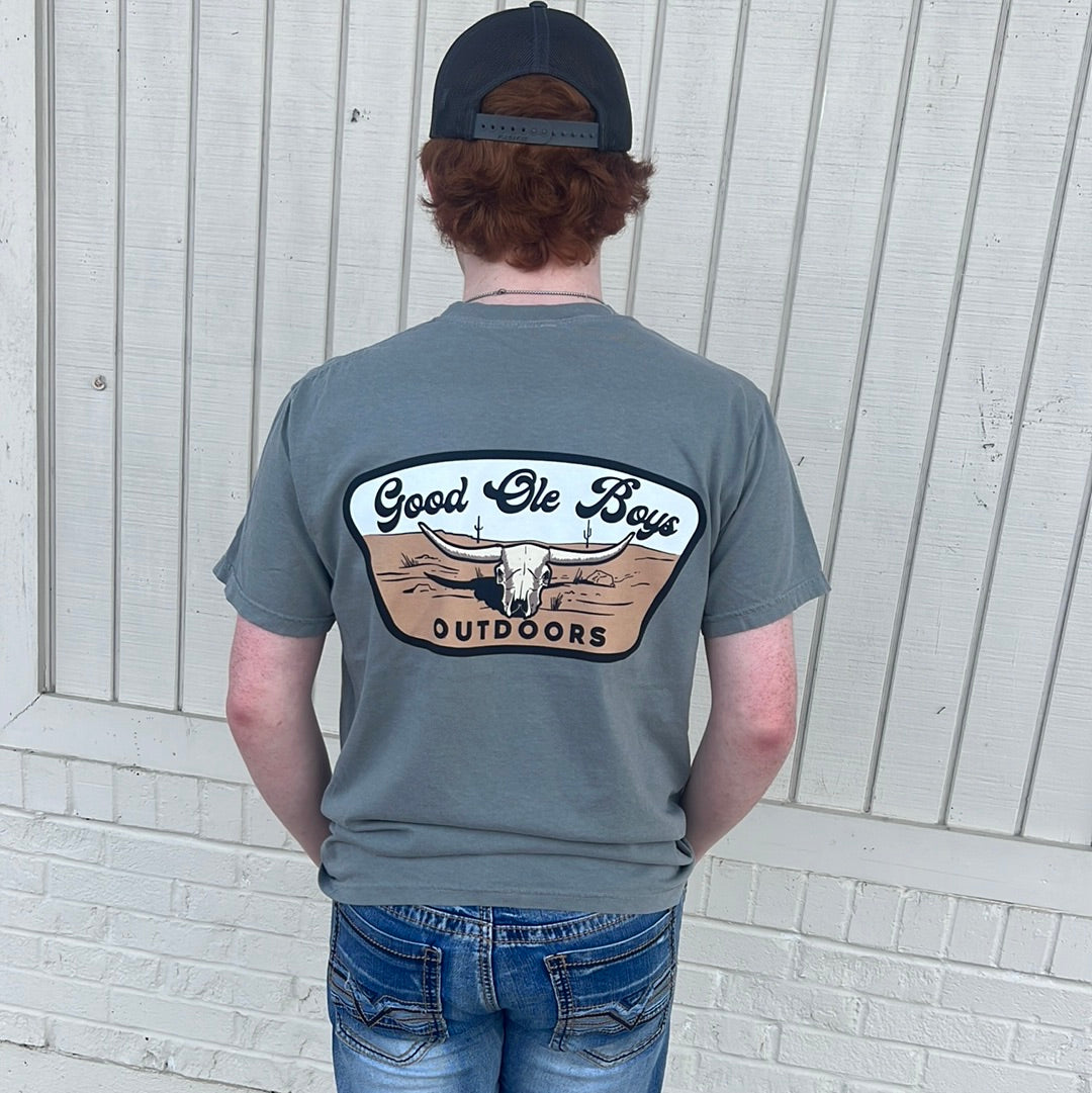 Longhorn Skull Tshirt