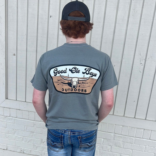 Longhorn Skull Tshirt