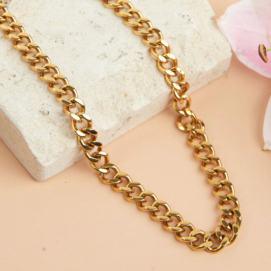 Gold Chunky Chain Neckalce