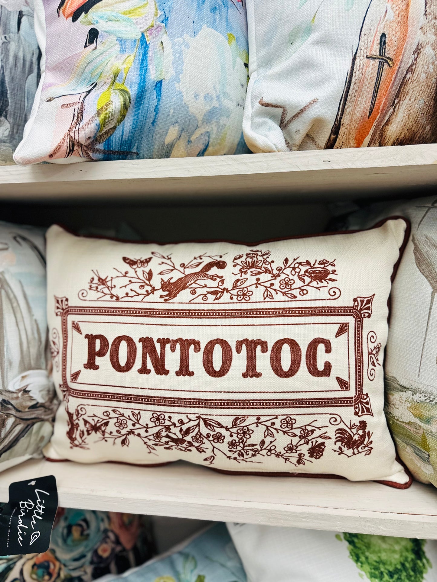 Woodland Hometown Pillow + Piping - Pontotoc
