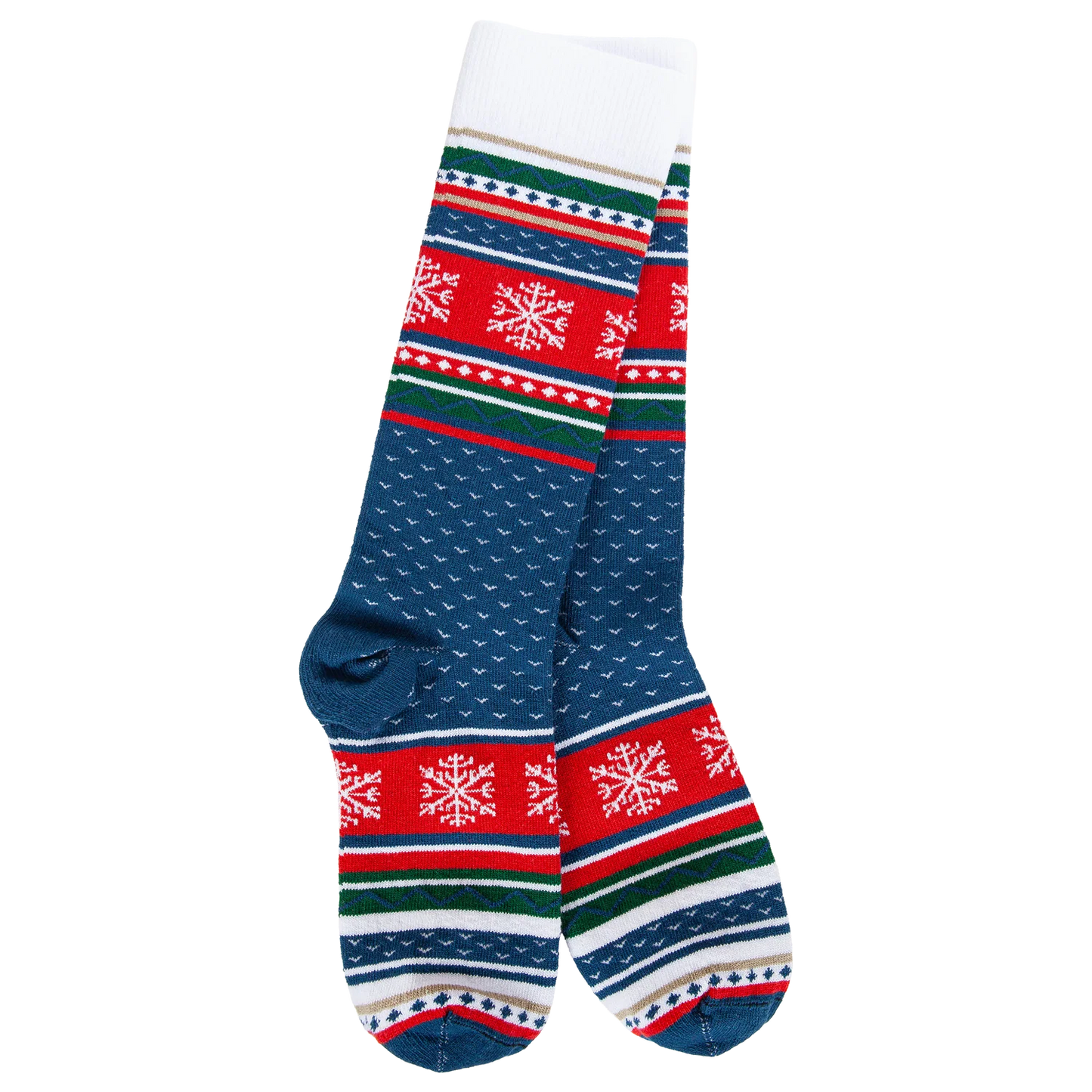 Holiday Light Crew Sock - Snowflake